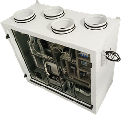 Приточно вытяжная установка c роторным рекуператором OASIS-VRW-EC-600-S