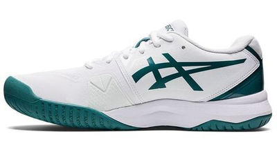 Мужские кроссовки теннисные Asics Gel-Challenger 13 - white/velvet pine