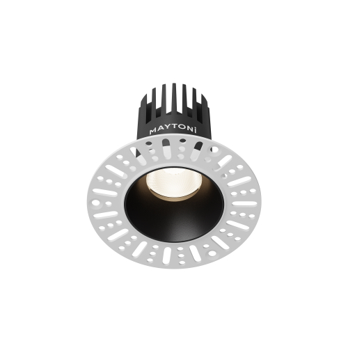 Встраиваемый светодиодный светильник Maytoni Dip DL119-10W-4K-TRS-B