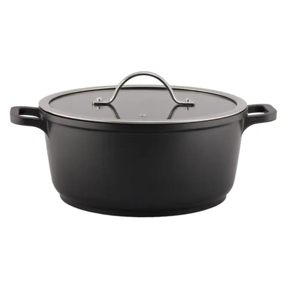 Кастрюля 4 л 24/20,8*16 см с крышкой New Kitchen Standard алюм. с антиприг. покрытием ИНДУКЦИЯ