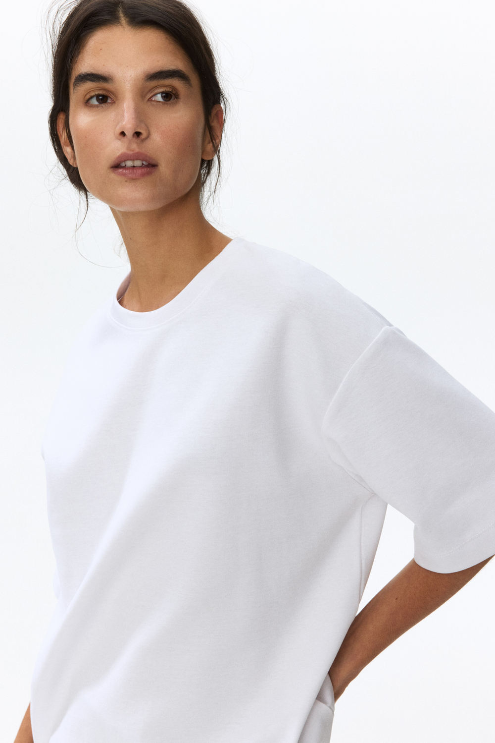 Футболка из джерси интерлок - H&M