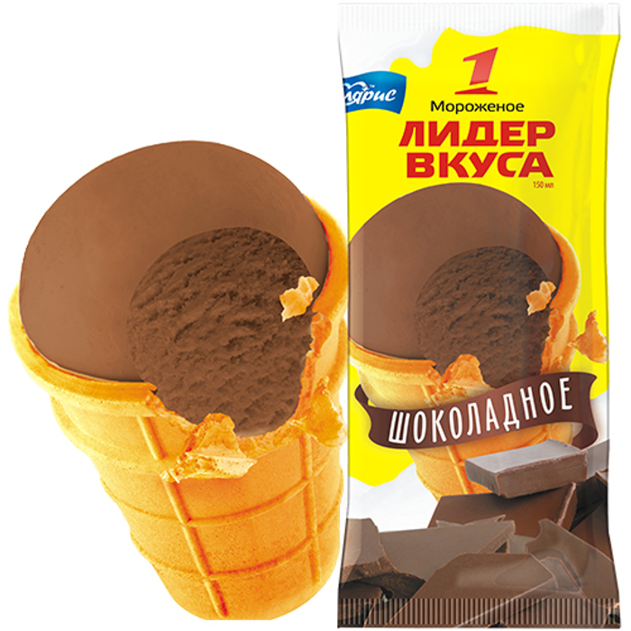 Стаканчик Лидер вкуса шоколадное 8% в упак. 70г, 24 (Новосибхолод) СУ107.6 (15.07.2025-15.03.2027)