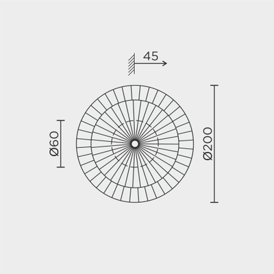 Настенный светильник MODESTYLE MS.1500.01