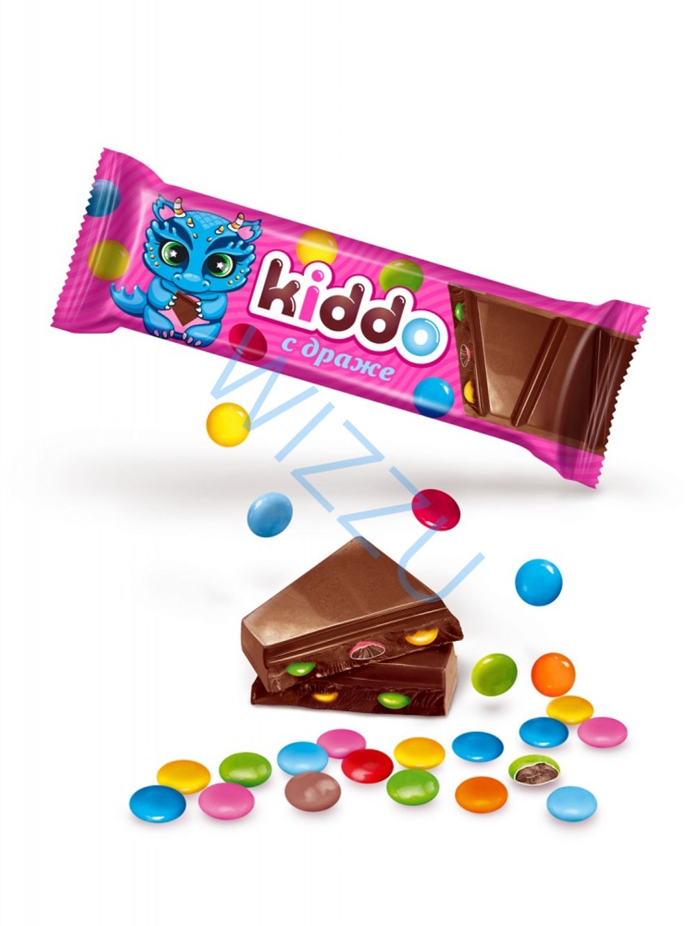 плитка молочная с цукатами Золотая Русь Kiddo 35 г