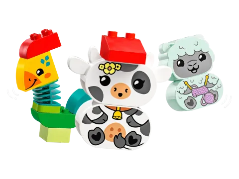 Конструктор LEGO Duplo 10412 Поезд с животными