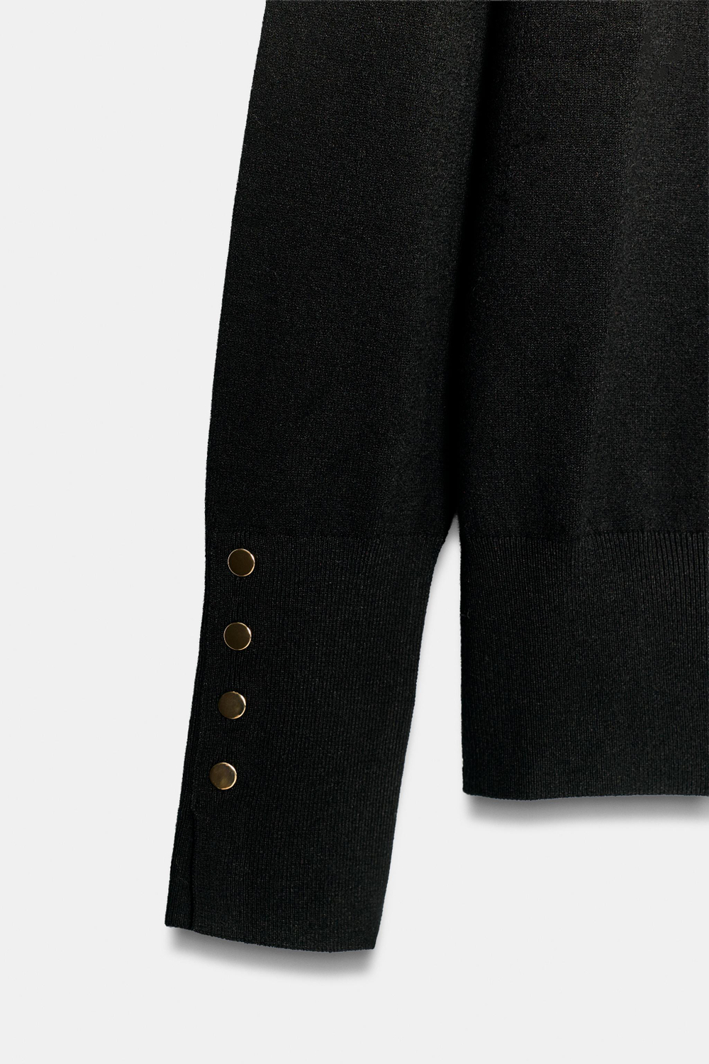 БАЗОВЫЙ ТРИКОТАЖНЫЙ СВИТЕР — ZARA