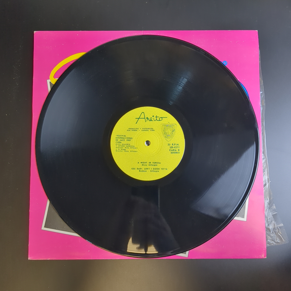LP Dizzy Gillespie Y Arturo Sandoval. Джаз. Виниловая пластинка 12 дюймов. Куба