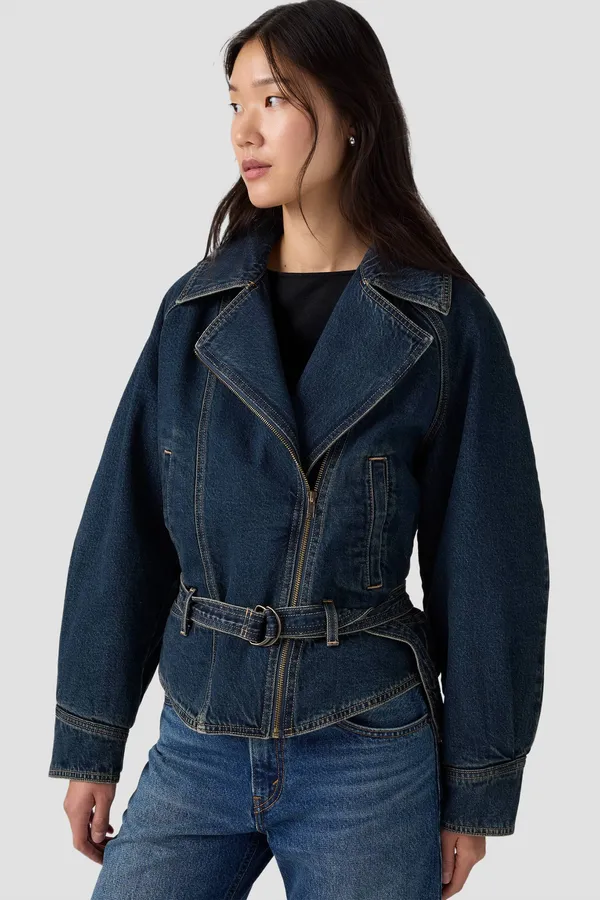 Куртка джинсовая утепленная женская LEVI'S 80S BOMBER