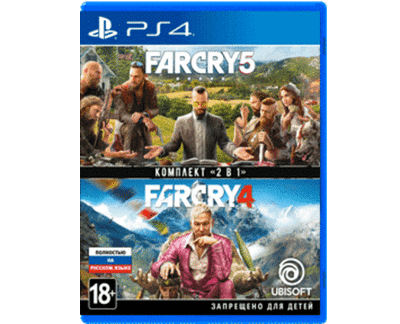 Far Cry 4 + Far Cry 5 (PS4) Б\У