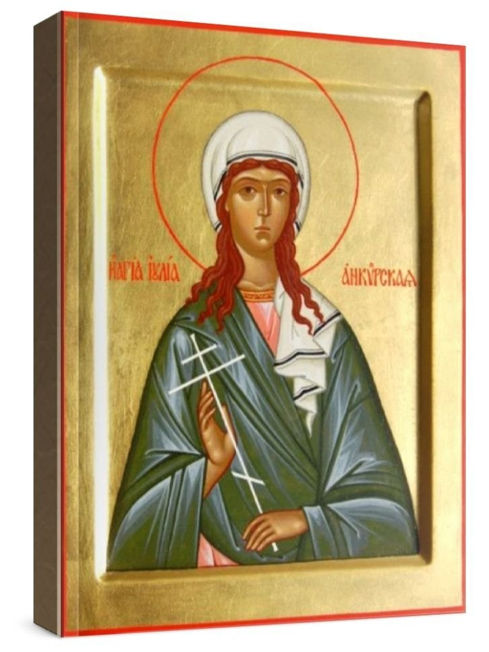 Иулия Анкирская (рукописная икона)