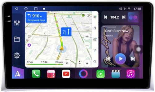 Магнитола для Volkswagen Multivan T5 2003-2015 - FarCar S400-TS18 монитор 9.5" QLED на Android 14, CarPlay, 4G SIM-слот