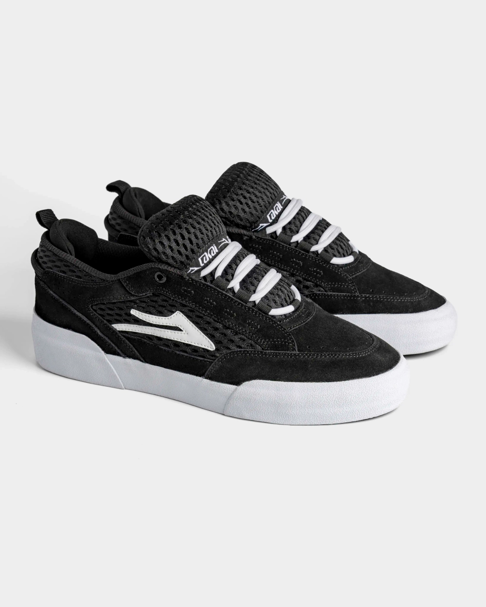 Кеды Lakai Aran: Black Suede White (Q2-26)