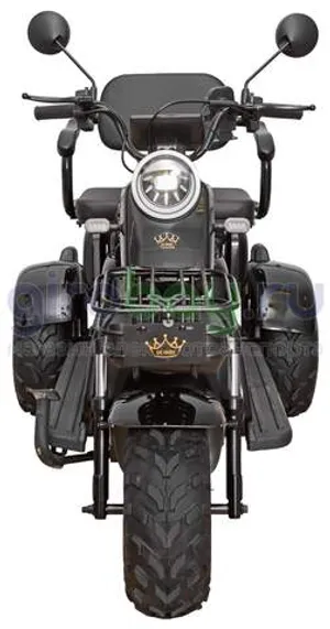 Электротрицикл IKINGI SIBTRIKE T3 Pro MAX 1000W (60V/30Ah) - Чёрный фото №17