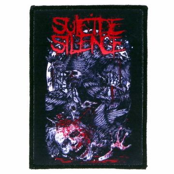 Нашивка Suicide Silence вороны (641)