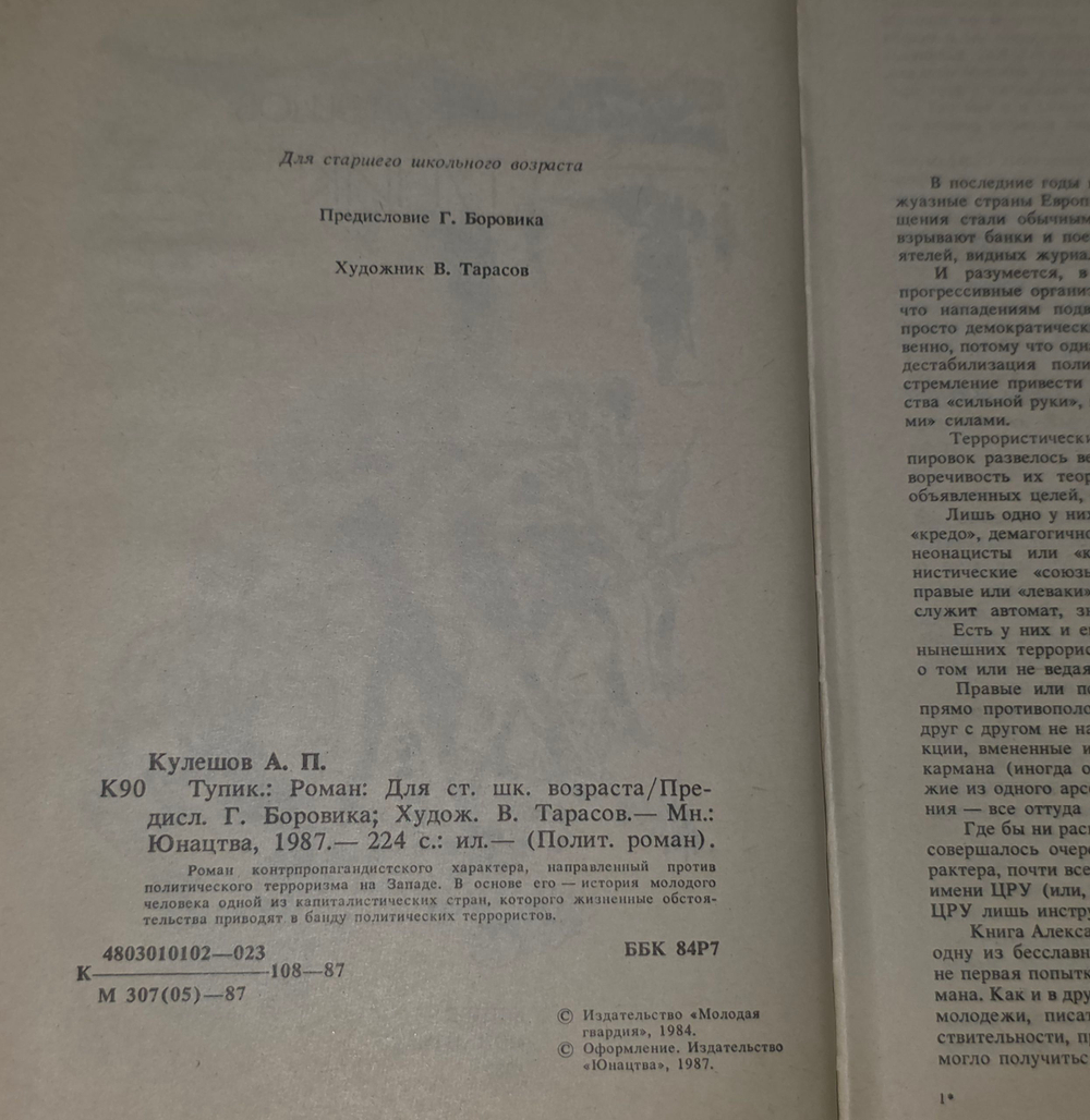 Кулешов А. Тупик