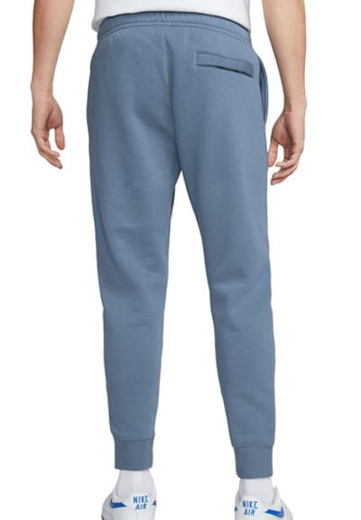 Мужские теннисные штаны Nike Sportswear Club Fleece - diffused blue/diffused blue/white