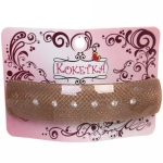 Заколка автомат «Lady Collection - Стразики», прямоуг., 6 цветов, 10*2,5см (Кокетка)