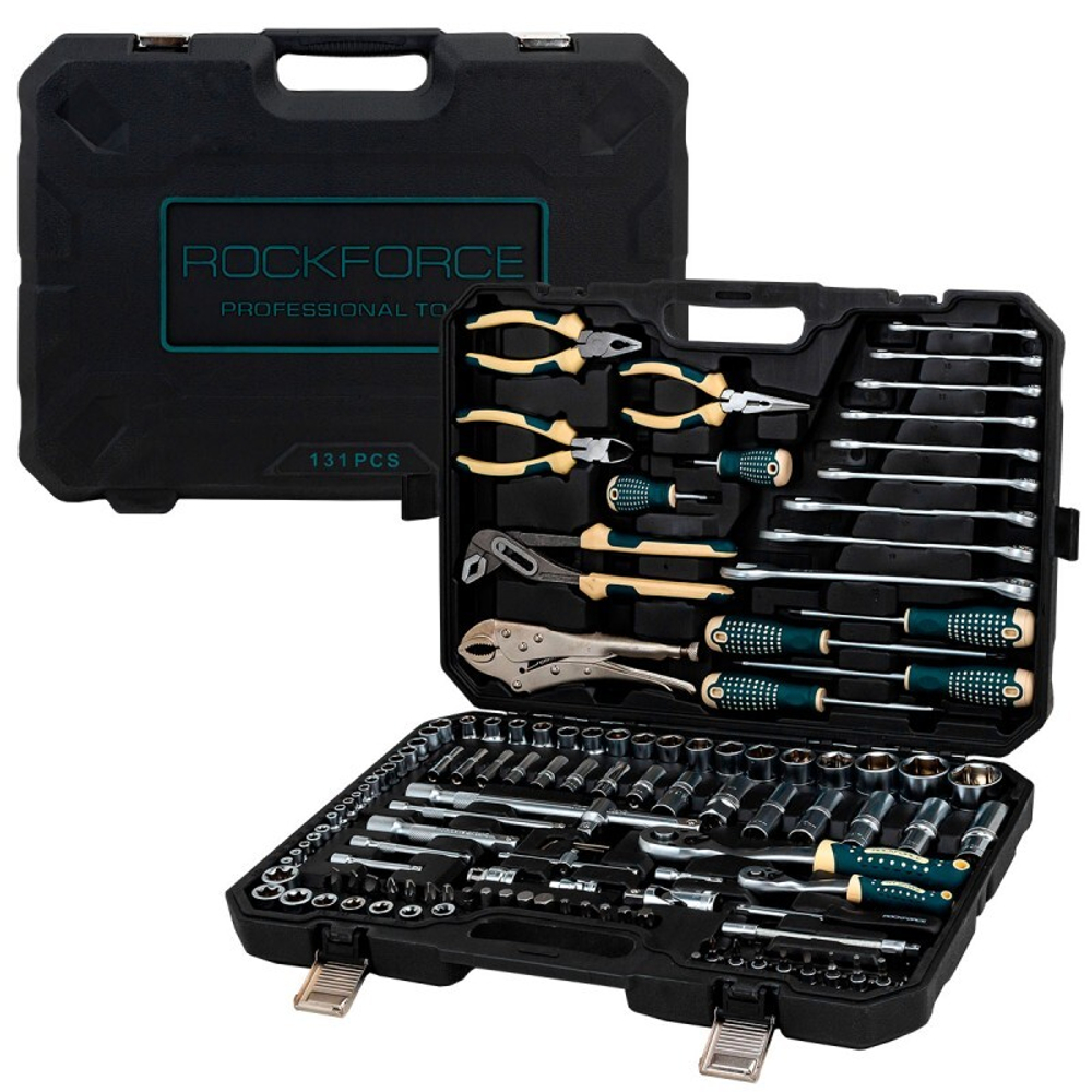 Набор инструментов 131пр. 1/4'', 1/2''(6гр.) RockFORCE LIGHT RF LIGHT-41312-5