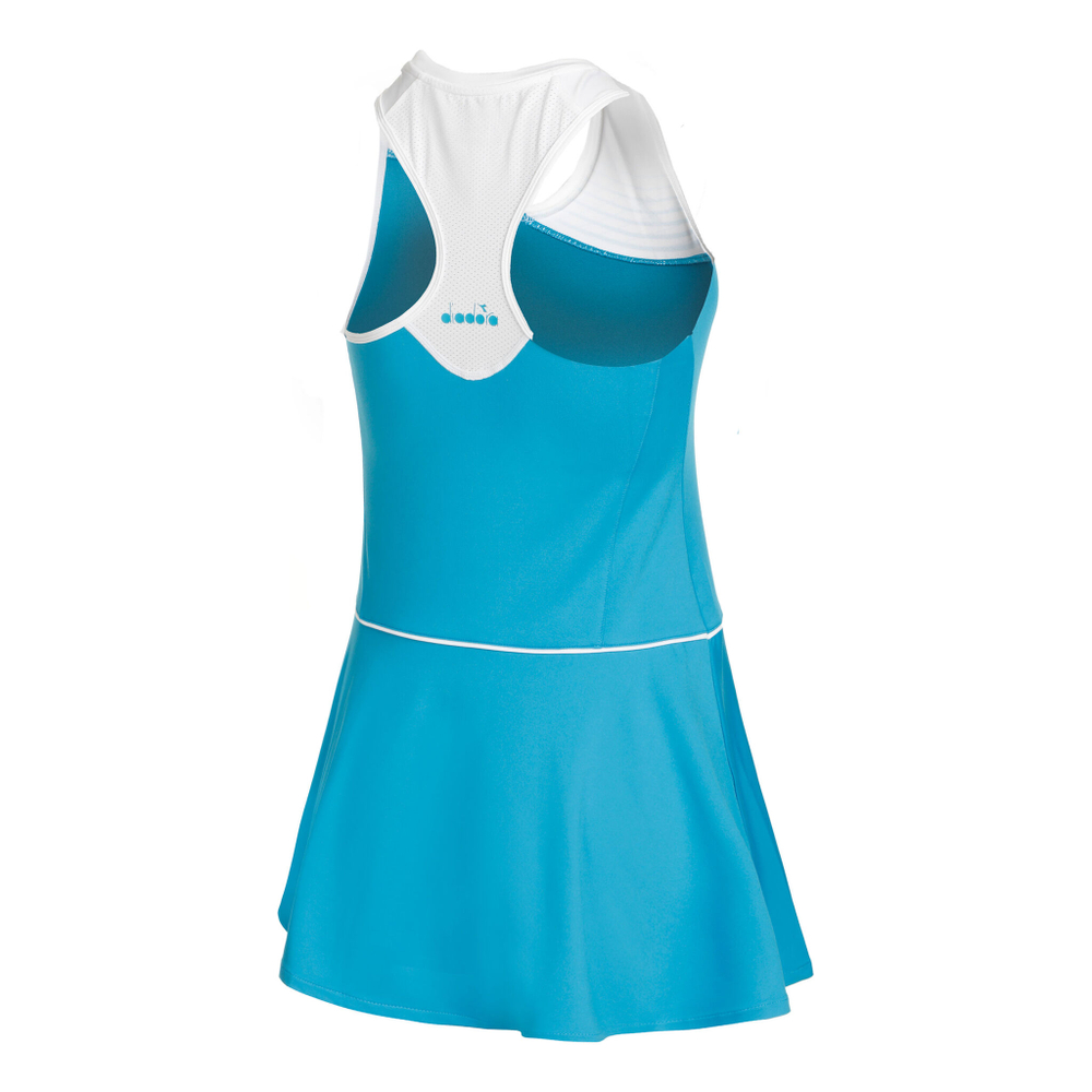 Женская теннисное платье Diadora Court Dress Women - Turquoise, White
