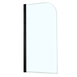 Шторка для ванны распашная Azario Merrit 70х150 цвет профиля черный (AZ-NF6211 700 BLACK)