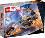 Конструктор Лего Марвел Робот и мотоцикл Призрачного Гонщика | LEGO Marvel Ghost Rider Mech & Bike 76245 264 детали (7+)