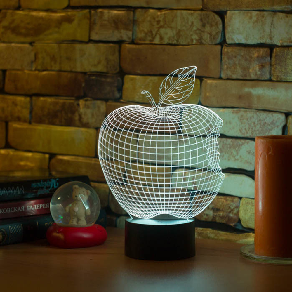 3Д-светильник "Яблоко - Apple"