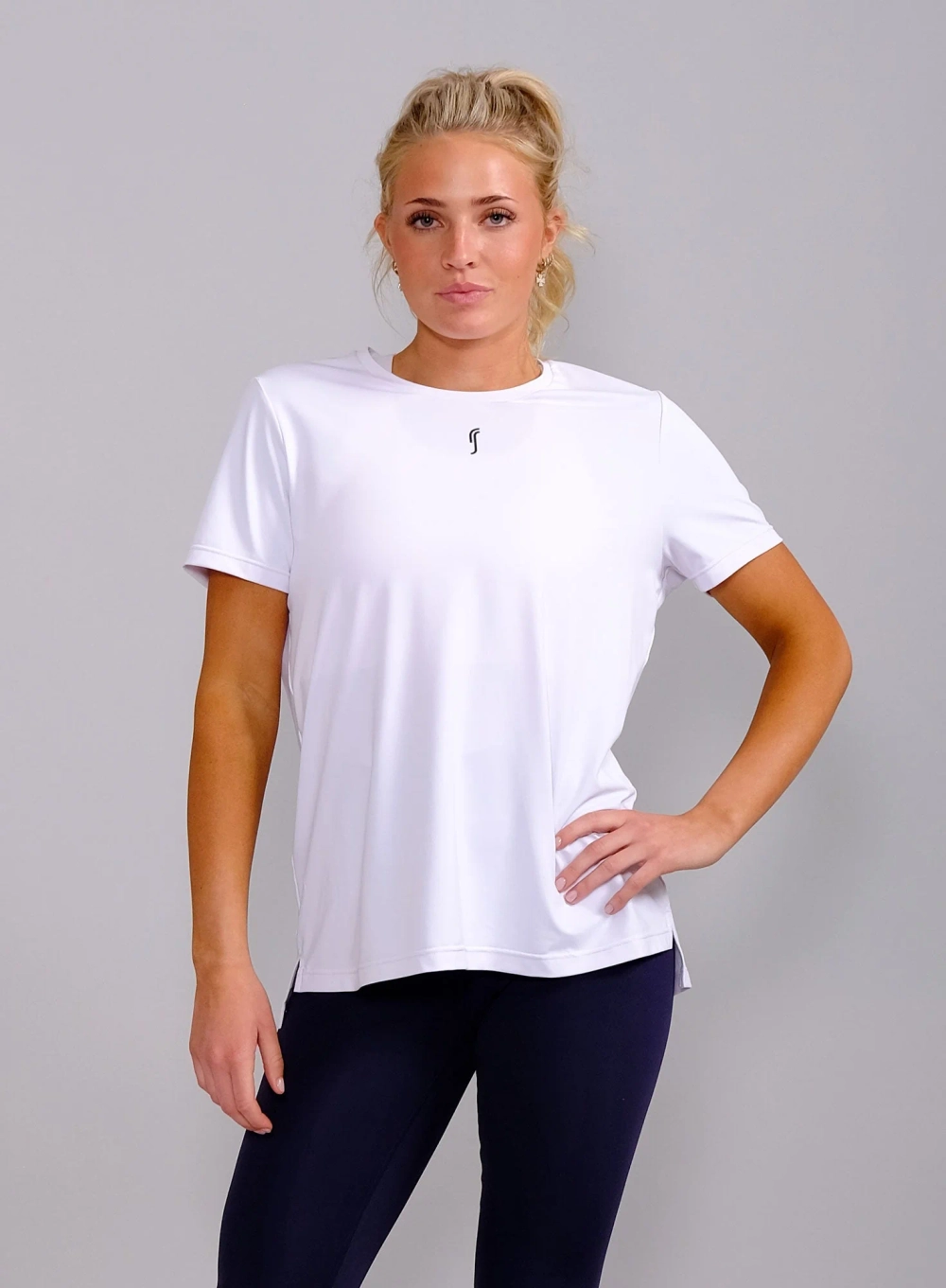 Женская майка RS Performance Relaxed Tee (White/Black) AW-268-001