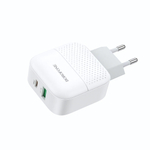 Зарядное устройство Borofone BA46A PD18W+QC3.0 3A Type-C+USB White