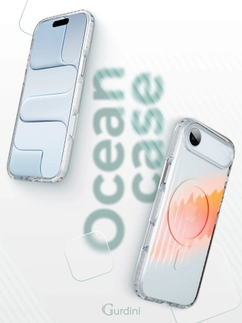 Чехол накладка iPhone 17 Air 6.5" Gurdini Ocean Case (7) Transparent прозрачный