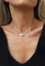 Подвеска В сердце буква / Love
