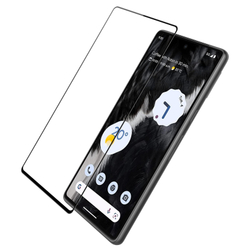 Закаленное стекло 6D для смартфона Google Pixel 7 с черной рамкой, G-Rhino