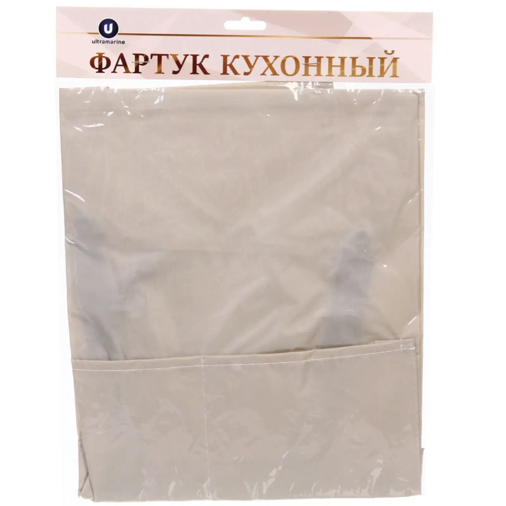 Фартук «COZY», 65*71 см, цвет молочный