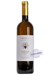 Бюрнье Шардоне белое выдержанное сухое вино