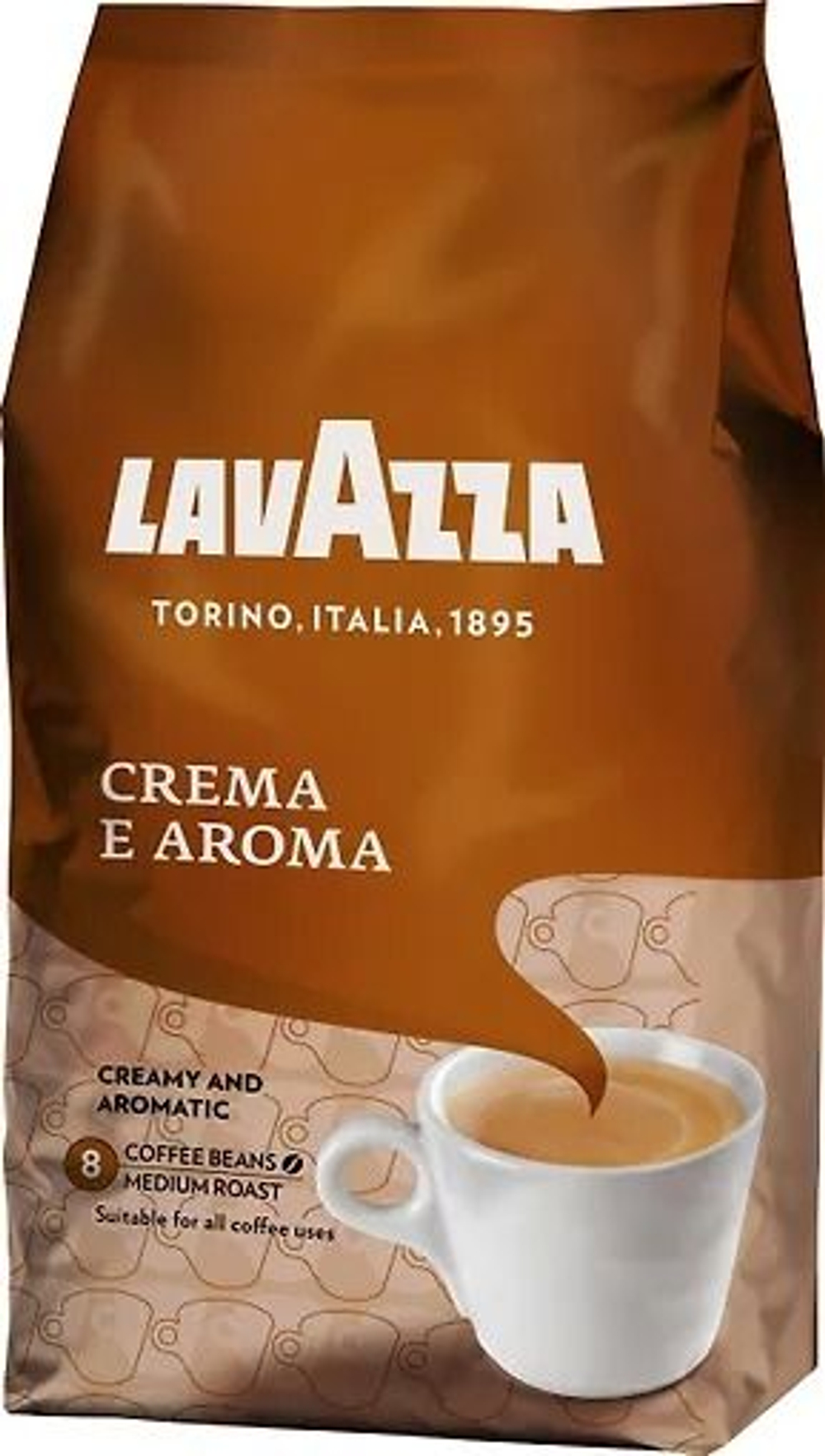 Кофе в зернах Crema E Aroma Torino Italia, 1 кг (30/04/2026) (Италия)