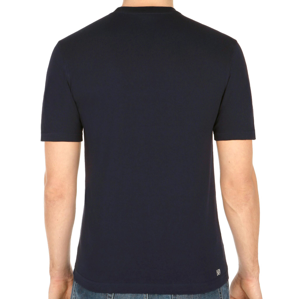 Мужское теннисное поло Lacoste Tennis T-Shirt Men - Dark Blue, Green