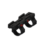 Быстросъёмный моноблочный кронштейн Aimpro на picatinny/weaver D30мм H36мм (AR)