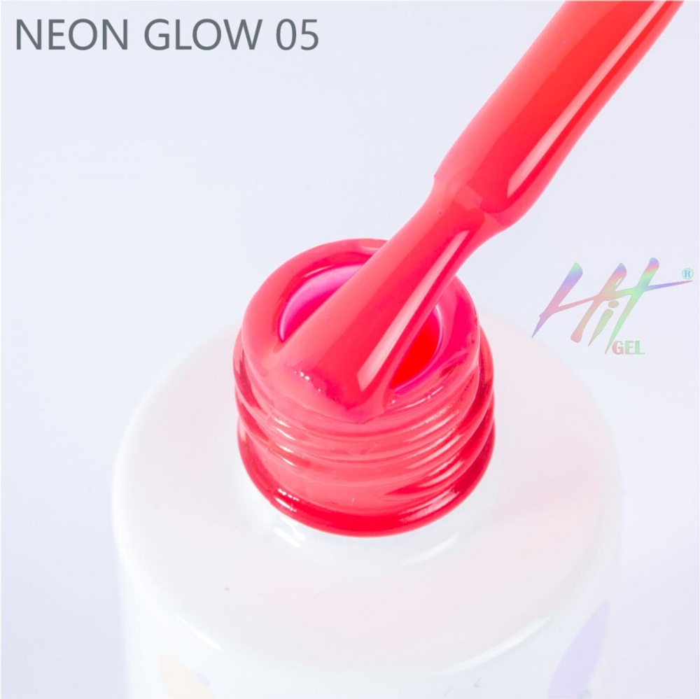 Гель-лак ТМ "HIT gel" №05 Neon glow, 9 мл