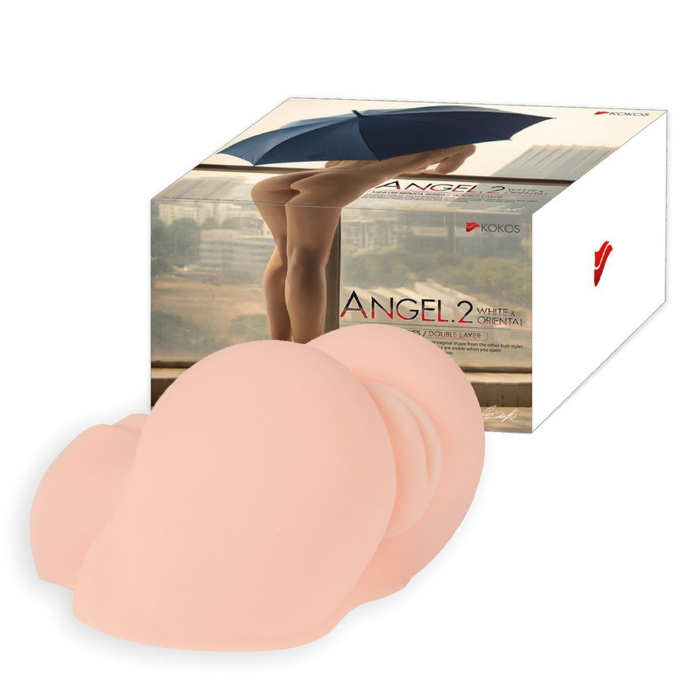 Мастурбатор-полуторс Angel 2 без вибрации (Цвет: телесный)