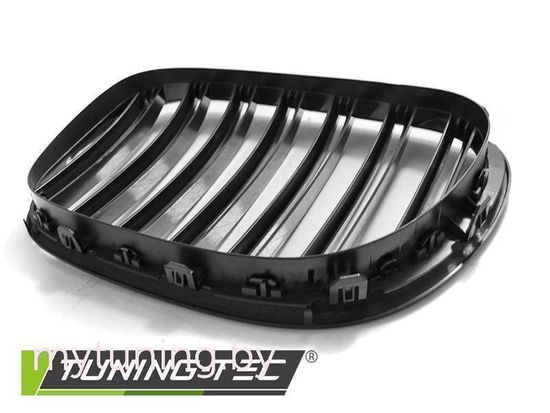 Решетки радиатора для BMW 7 F01 (09-15) Glossy Black M Look