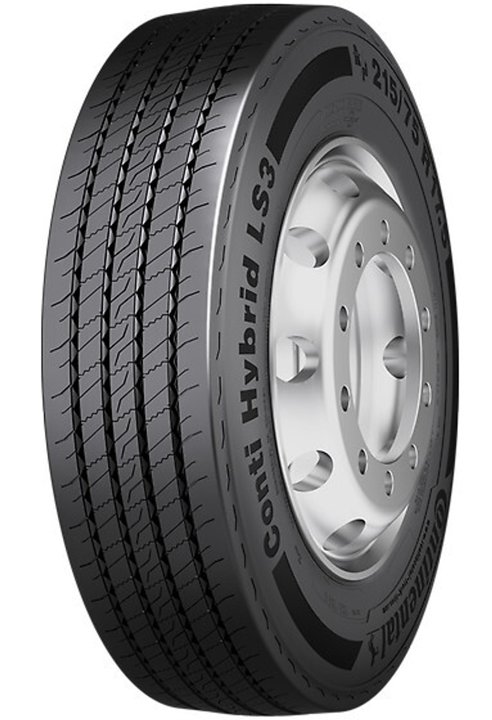 Грузовая шина CONTINENTAL Hybrid LS3 245/70R17.5 136/134M M+S TL EU 14PR рулевая ось