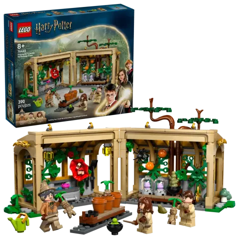 Конструктор LEGO Harry Potter 76445 Замок Хогвартс: Урок гербологии