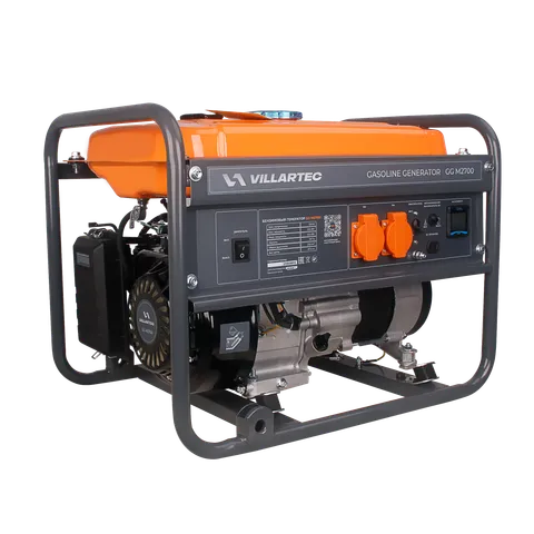 Генератор бензиновый 2 кВт (макс. 2,2 кВт), 15 л VILLARTEC GG M2700, 2102020000