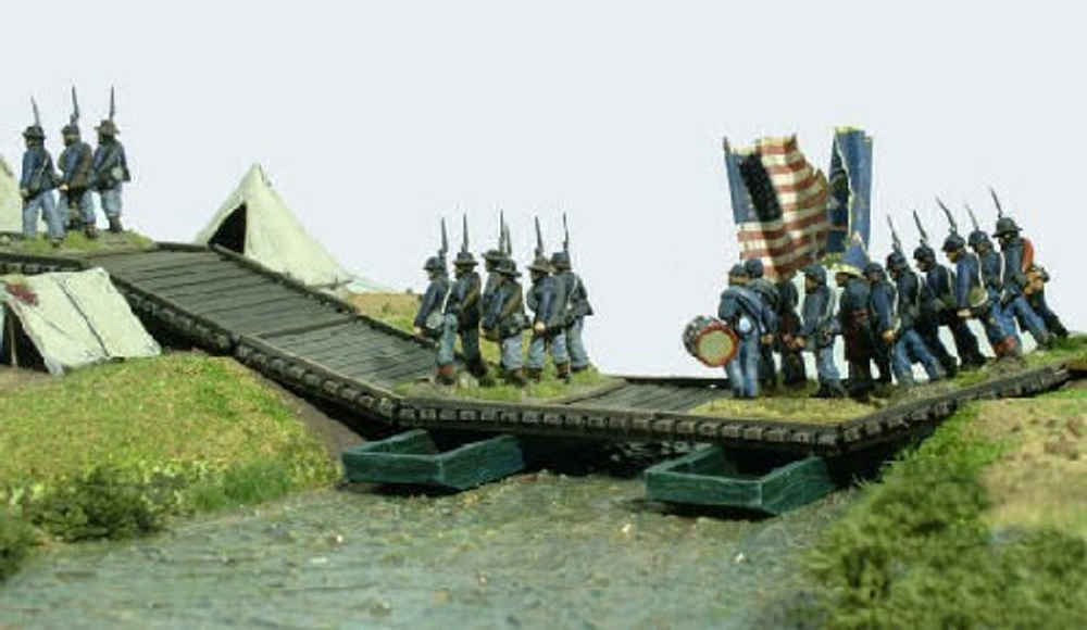 PONTOON Wooden Pontoon Bridge
