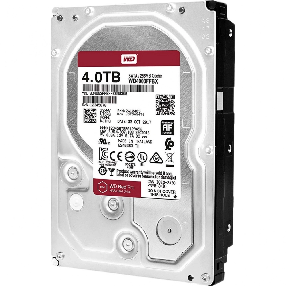 Жесткий диск WD Red Pro 4Tb (WD4003FFBX)