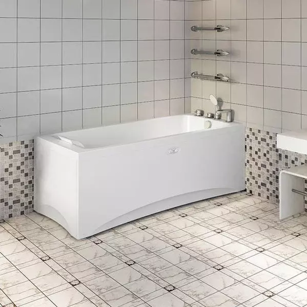 Акриловая ванна Агата 175x75 ( с каркасом)