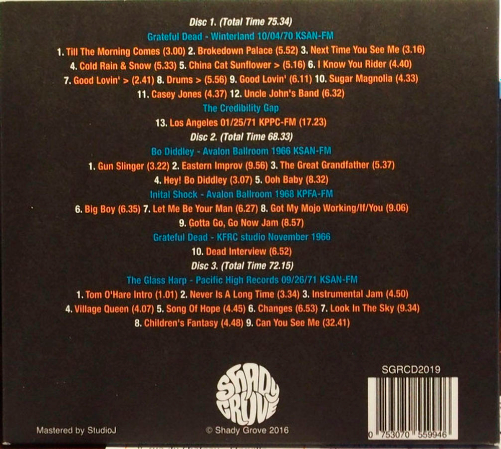 Сборник / Curiosities From The San Francisco Underground Volume Three (3CD)