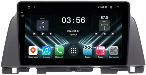 Магнитола для KIA Optima 4 2016-2020 - FarCar S280 монитор 10.36" IPS на Android 13, CarPlay