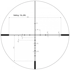 Прицел Vector Optics Continental X10 1-10x24I ED FIBER (SCOC-47)
