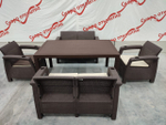 Обеденная мебель для кафе под ротанг Yalta Family Set