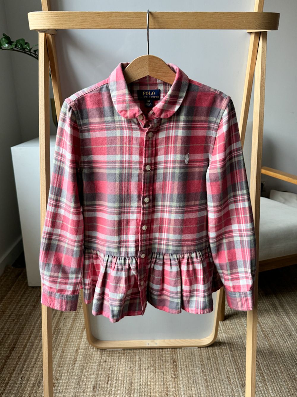Хлопковая рубашка Polo Ralph Lauren, 116